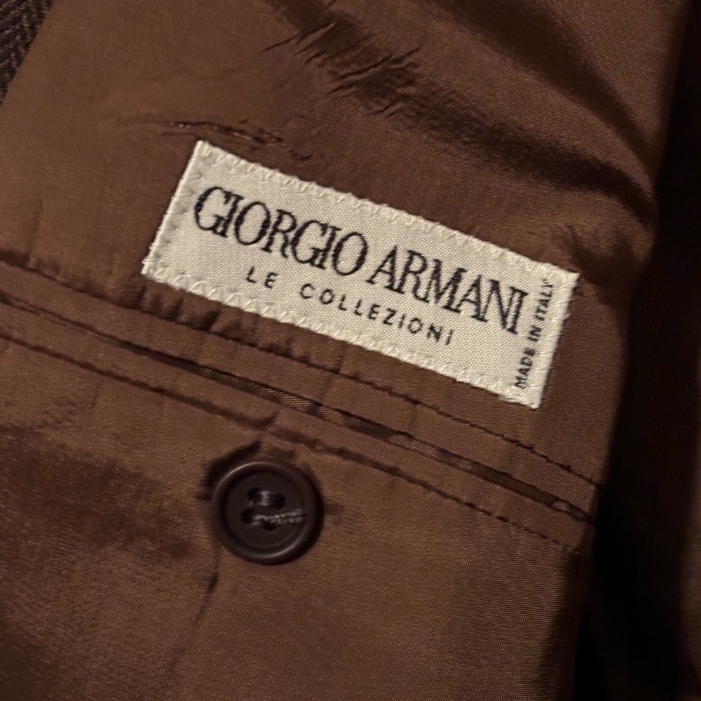 Giorgio Armani le Collezioni wool silk blend sport coat